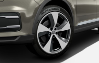 Диск литой R21 VAG дизайн 5 рукавов Turbine для Audi Q7 (4M)