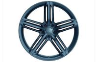 Диск литой R21 VAG дизайн Audi Sport 5 сегментированных спиц matt titanium look для Audi Q7 (4L)