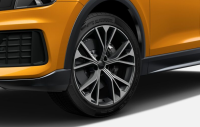 Диск литой R21 VAG дизайн 5 W-образных спиц контрастно серый для Audi Q8 (4M)