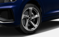 Диск литой R21 VAG дизайн Audi Sport Turbine 5 рукавов титан матовый для Audi Q8 (4M)