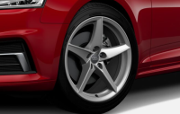 Диск литой R18 VAG дизайн звезда 5 рукавов для Audi A5 (T5/B9)