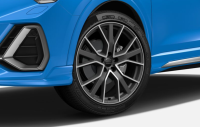 Диск литой R20 VAG дизайн Audi Sport звезда 5 V-образных спиц Titanoptik matt для Audi Q3 (F3)