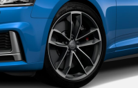 Диск литой R19 VAG дизайн Audi Sport Cavo 5 спиц контрастно серый для Audi A5/S5 (T5/B9)