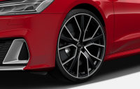 Диск литой R21 VAG дизайн Audi Sport звезда 5 V-образных спиц серый графит для Audi A7/S7 Sportback (4K)