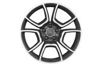Диск литой R19 VAG дизайн пила 5 рукавов black для Audi Q3 (8U)