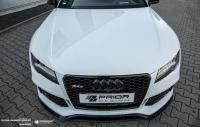 Накладка на бампер передний Audi RS7 Sportback (4G) 2013-2014 серия PD700R