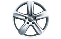 Диск литой R20 VAG дизайн 5 широких спиц Royal Silver для Audi Q7 (4L)