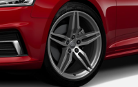 Диск литой R19 VAG дизайн 5 параллельных спиц для Audi A5 (T5/B9)