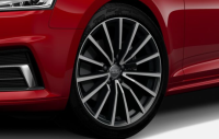 Диск литой R19 VAG дизайн многоспицевый контрастно серый для Audi A5 (T5/B9)