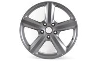 Диск литой R20 VAG дизайн Audi Sport 5 рукавов matt titanium look для Audi Q7 (4L)