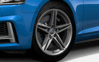 Диск литой R18 VAG дизайн S-Line звезда 5 двойных спиц для Audi A5/S5 (T5/B9)