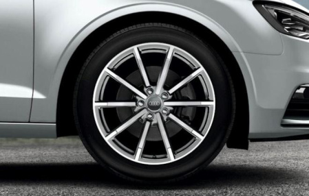 Диск литой R18 VAG дизайн Audi Exclusive 10 спиц matt titan look для Audi A3 Sedan (8V) 2014-2016