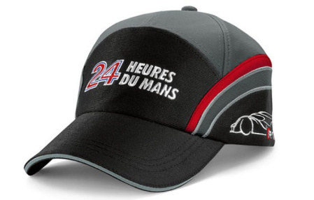 Бейсболка Audi Team Cap Le Mans 24 черная/серая