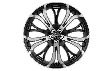 Диск литой R19 Barracuda Tzunamee Higloss-Black 8,0x19