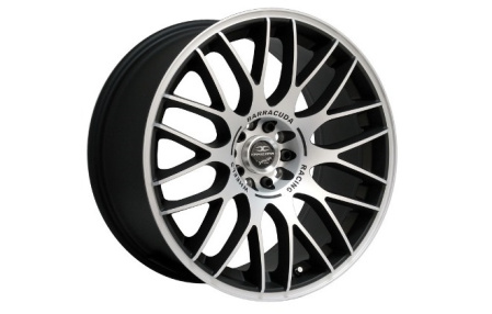 Диск литой R18 Barracuda Karizzma Matt-Black/Polished 9,0x18