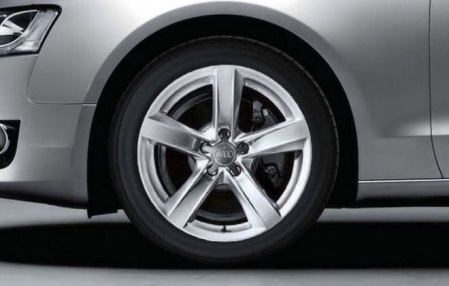 Диск литой R18 VAG дизайн динамический 5 спиц для Audi A5 (8T)