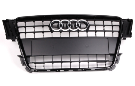 Решетка радиатора Audi A5/S5/RS5 Coupe (8T) 2008-2011, A5*A5/S5 Sportback (8T) 2009-2011 из модификации S-Line black