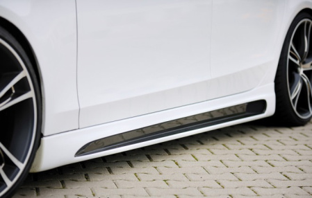 Пороги Audi A4/S4 (8K/B8) в стиле Carbon-Optik