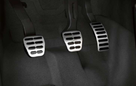 Накладки на педали Audi A4/S4 (8K/B8), A5/S5 (8T), A6/S6 (4G/C7), Q5 (8R) 2009-2012 для автомобилей с МКПП