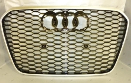 Решетка радиатора Audi A6/S6/RS6 (4G/C7) 2011-2014 из модификации RS6 aluminium matt