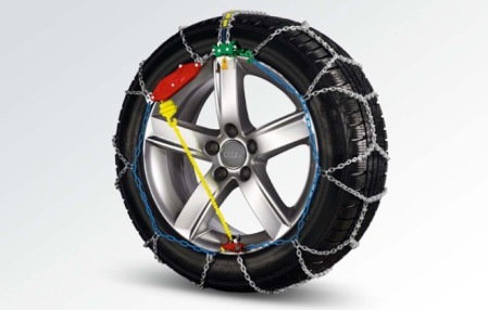 Зимние цепи 235/65 R17, 235/55 R19 Audi Q5 (8Y)