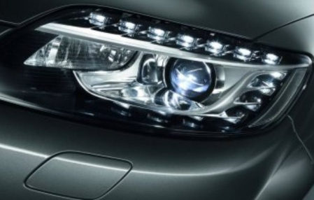 Передняя оптика Audi Q7 (4L) рестайлинговая