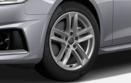 Диск литой R17 VAG дизайн 5 параллельных спиц для Audi A4 (8W/B9) (зимний)