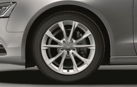 Диск литой R18 VAG дизайн 5 V-образных спиц для Audi A5 (8T)