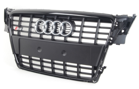 Решетка радиатора Audi A4/S4 Sedan (8K/B8) 2008-2011, A4/S4 Avant (8K/B8) 2009-2011 из модификации S4 black