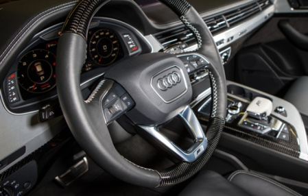 Отделка руля Audi Q7 (4M) карбоновая