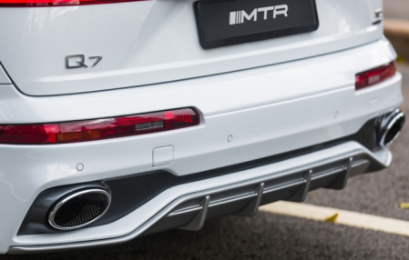 Бампер задний Audi Q7 (4M) в стиле MTR RS Line 2015