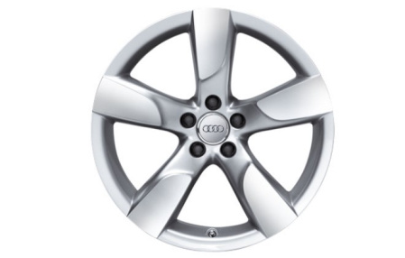 Диск литой R19 VAG дизайн 5 рукавов brillantsilber для Audi A4/S4 (8K/B8)
