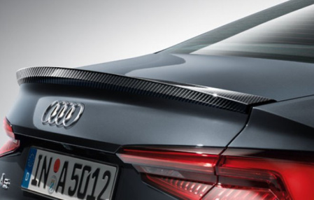 Спойлер крышки багажника Audi A5 Sportback (T5/B9) карбоновый