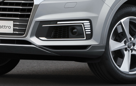 Дневные дополнительные светодиодные фонари Audi Q7 (4M) из модификации e-Tron