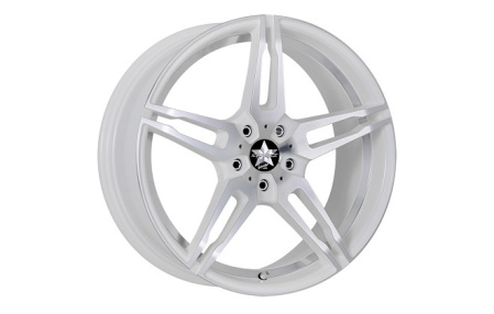 Диск литой R20 Barracuda Starzz Racing White 8.5x20