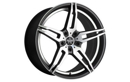 Диск литой R20 Barracuda Starzz Matt-Black-Polished/Undercut-Polished 8.5x20