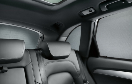 Солнцезащитные шторки Audi Q3 (8U)/RS Q3 (8U) для стекол задних дверей