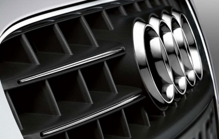 Хромированные накладки решетки радиатора Audi A5 Coupe (8T) 2012-2016, A5 Sportback (8T) 2012-2016