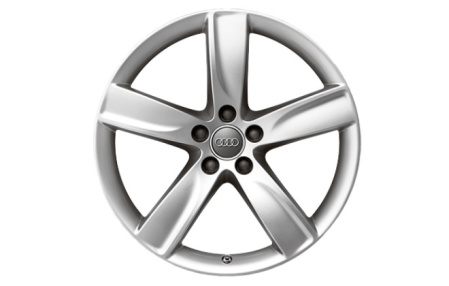 Диск литой R19 VAG дизайн крученый 5 широких спиц для Audi A4/S4 (8K/B8)