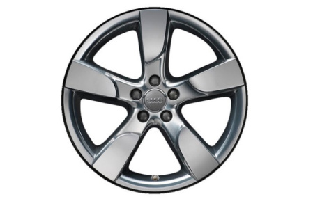 Диск литой R19 VAG дизайн 5 рукавов полированный для Audi A4/S4 (8K/B8)