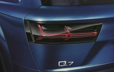 Задние фонари Audi Q7 (4M) матовые диодные