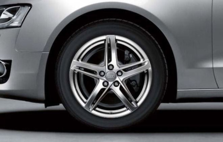 Диск литой R18 VAG дизайн роторный 5 рукавов темный для Audi A5/S5 (8T)