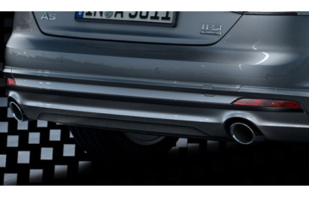 Вставки в задний бампер Audi A5 (T5/B9) 2017-н.в.