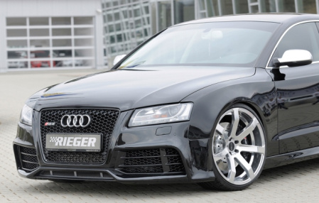 Бампер передний Audi A5*A5/S5 Coupe (8T) 2008-2011, A5*A5/S5 Sportback (8T) 2009-2011 для автомобилей без омывателей фар и без системы парктроник