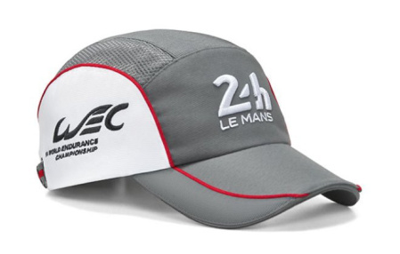 Бейсболка Audi Team Cap Le Mans 24 белая/серая