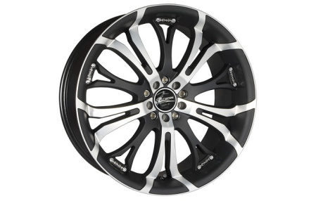 Диск литой R22 Barracuda Tzunamee Matt-Black/Polished 10,0x22