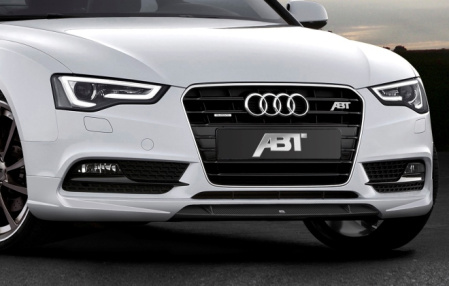Накладка на бампер передний Audi A5 Coupe (8T) 2012-2016, A5 Sportback (8T) 2012-2016