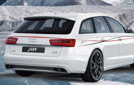 Спойлер крыши Audi A6 Avant (4G/C7) 2011-2014