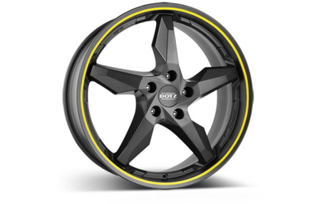 Диск литой R18 Dotz Touge graphite