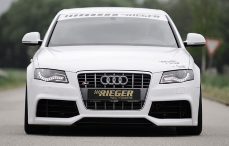 Бампер передний Audi A4/S4 Sedan (8K/B8) 2008-2011, A4/S4 Avant (8K/B8) 2009-2011 для автомобилей с омывателями фар без системы парктроник